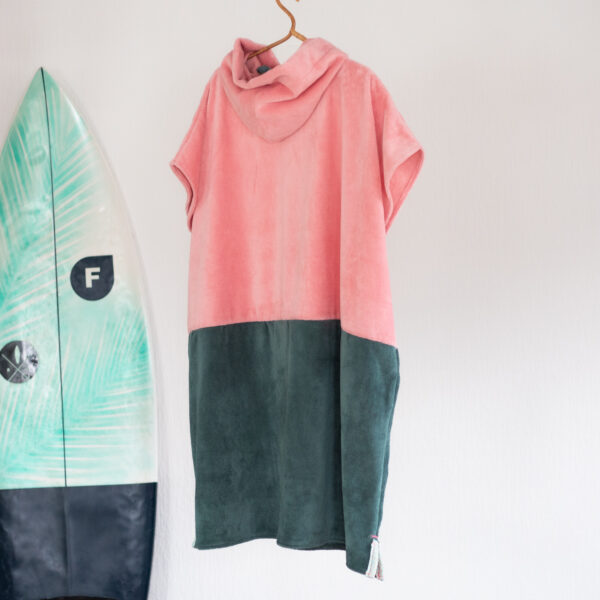 Surf Sick surf poncho Roze petrol - Afbeelding 3
