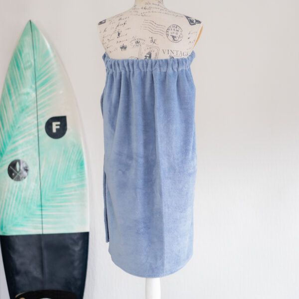 Sauna towel/ handdoek Kilt Baby Blue - Afbeelding 2